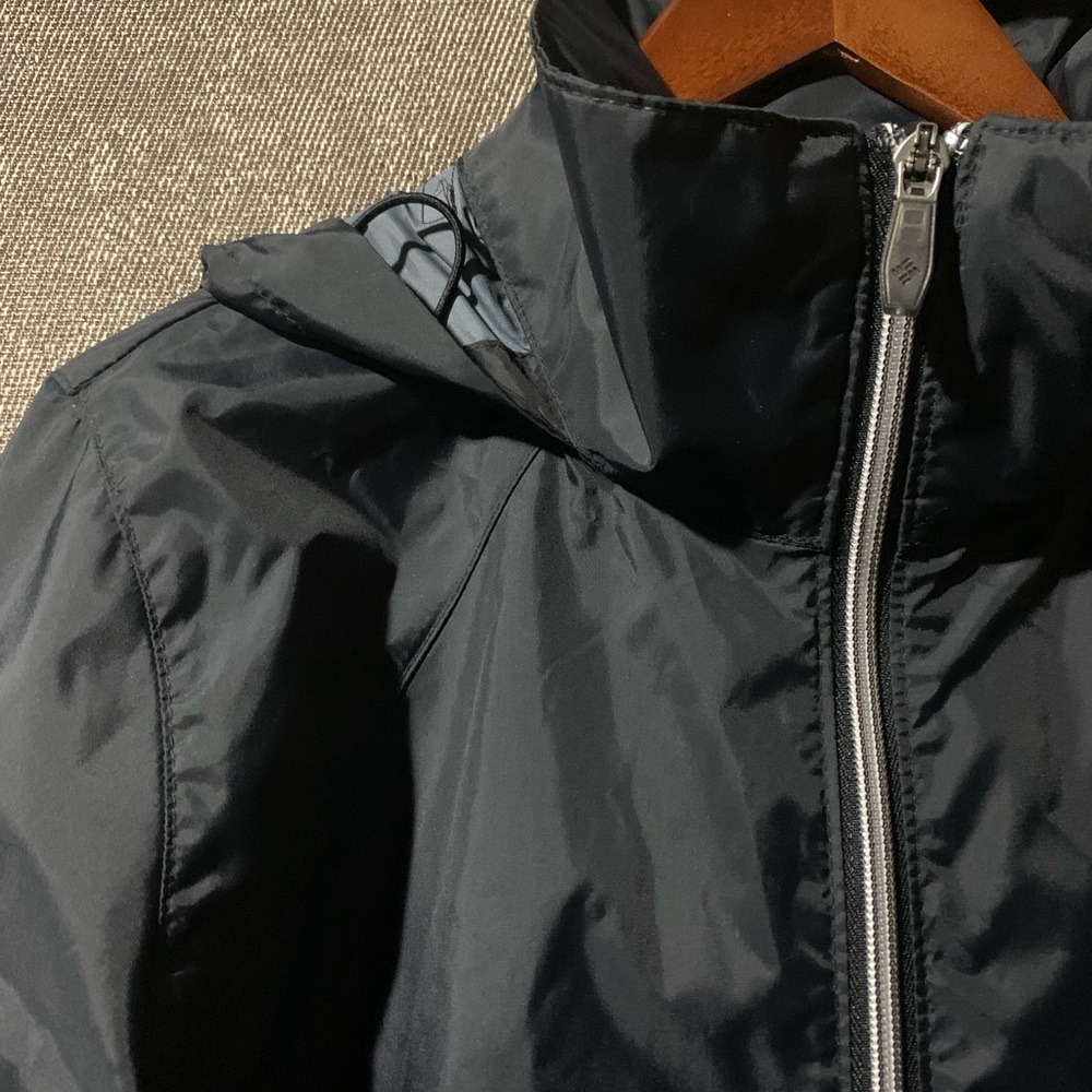 Columbia Switchback Packable Black Jacket-Size M - image 7